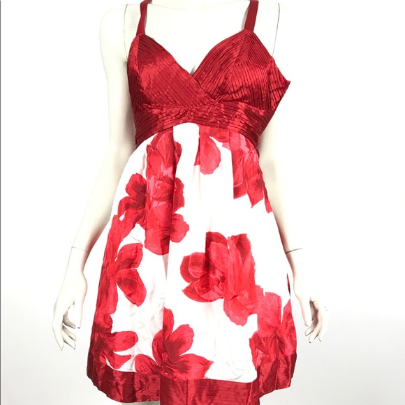 Guess red floral dress Clearance